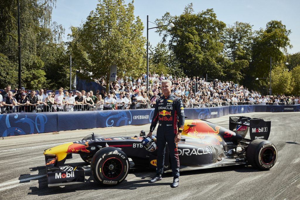 David Coulthard v dánské Kodani v roce 2023. Zdroj: Red Bull